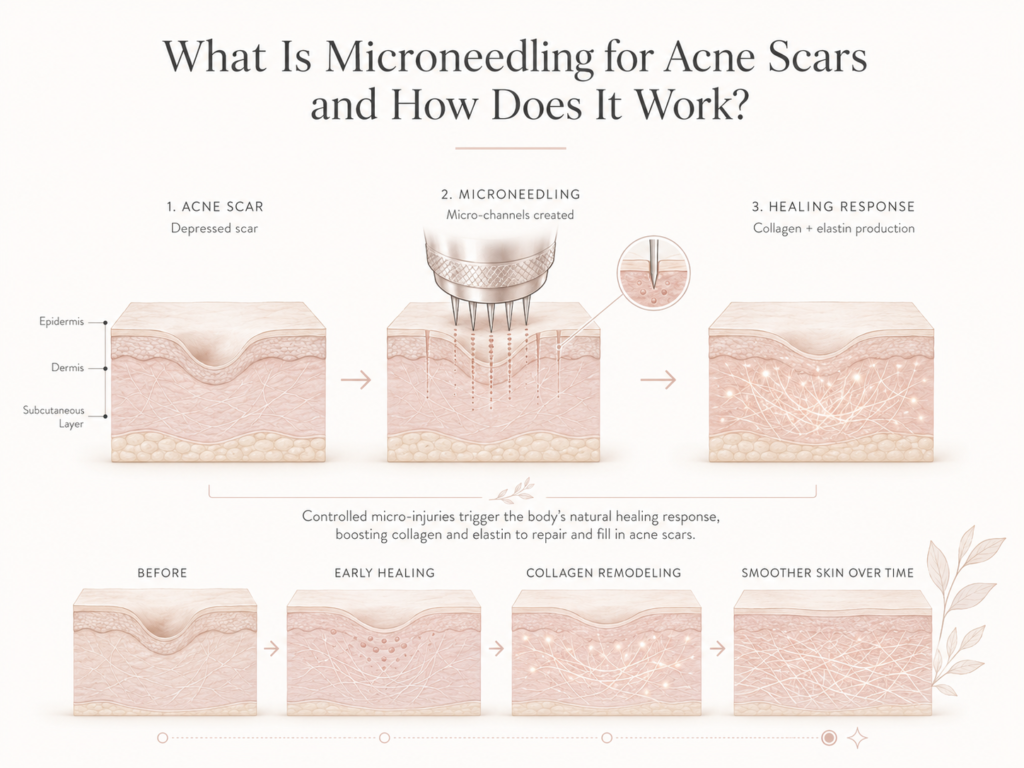 microneedling for acne scars