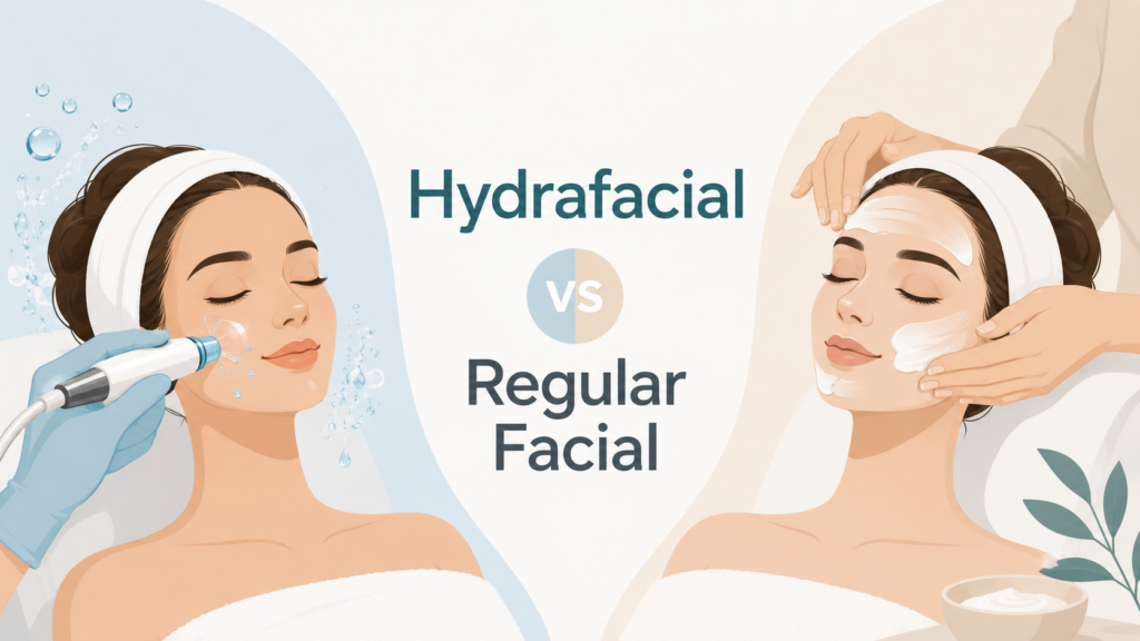 Hydrafacial vs Regular Facial: Which One Is Better for Your Skin?